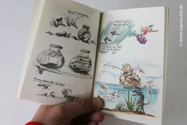 Cartoon-Buch Rainer Zilly "Es ist nicht alles Fisch was schwimmt!"