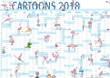 Cartoons-Jahresplaner