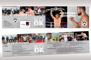 Folder / Autogrammkarte Alexander Dimitrenko