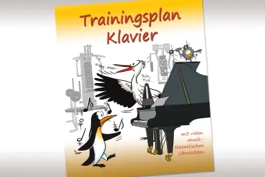 Flyer Trainingsplan Klavier