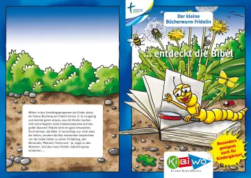 Heft Kinderbibelwoche AMD "Der kleine Bücherwurm Fridolin"