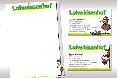 Briefbogen Jubiläum Lohwiesenhof